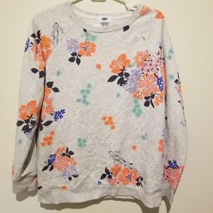 Floral Crewneck Sweater